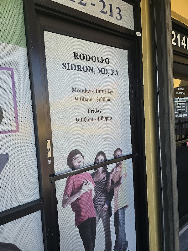 Rodolfo Sidron Md Pa