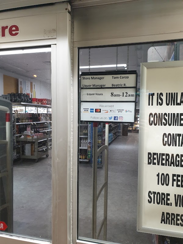 Walgreens liquor store