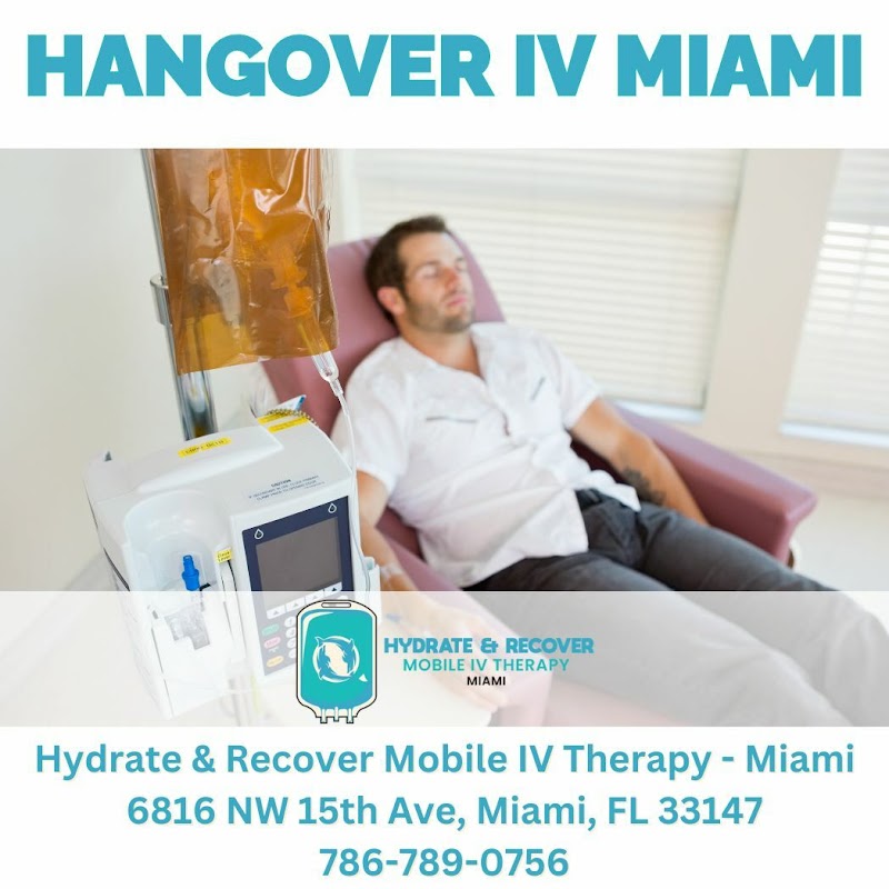 Hydrate & Recover Mobile IV Therapy - Miami